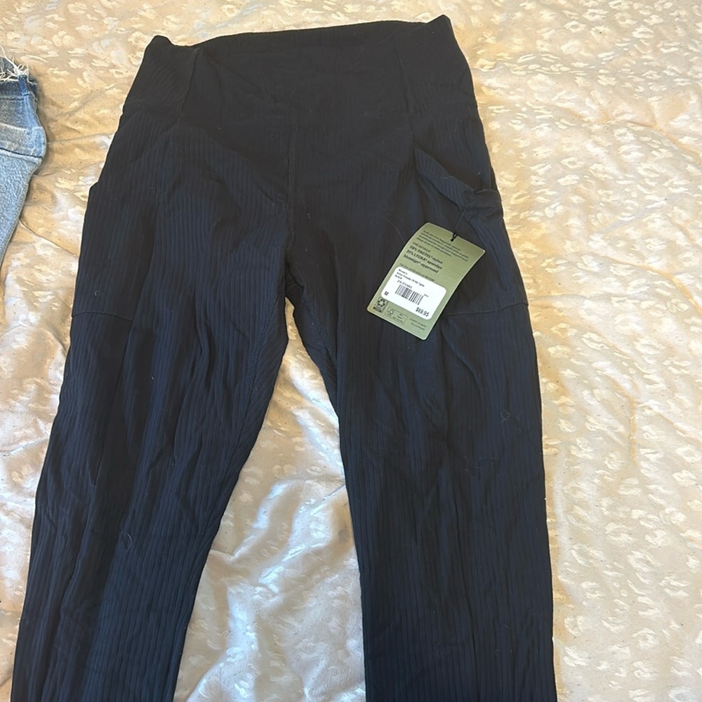 NWT REI ribbed leggings / yoga pants
